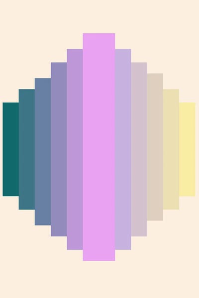 Gradient III by Susana Paz multi panel art