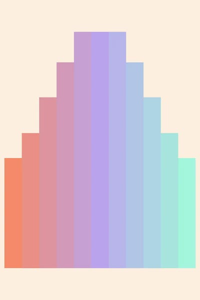 Auras: Gradient V by Susana Paz