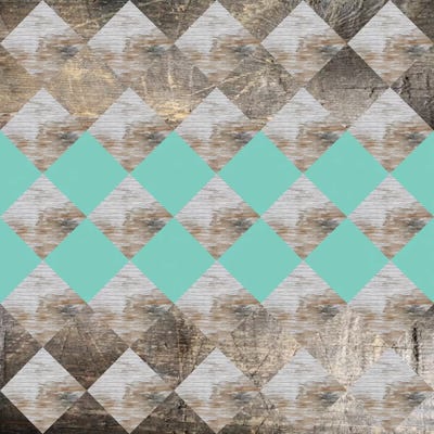 Geometric Wood by Susana Paz framed wall art