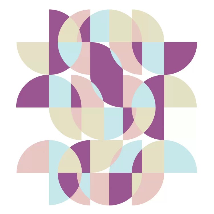 Geometric X by Susana Paz wall art