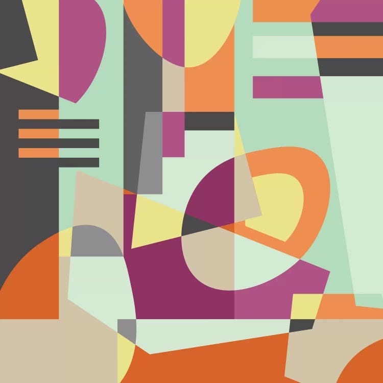 Geometric XI by Susana Paz wall art