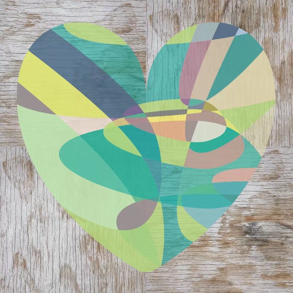 Hearts: Abstreart by Susana Paz