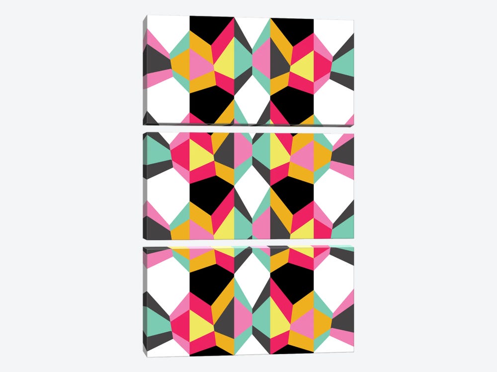 Geometric XVIII by Susana Paz 3-piece Art Print