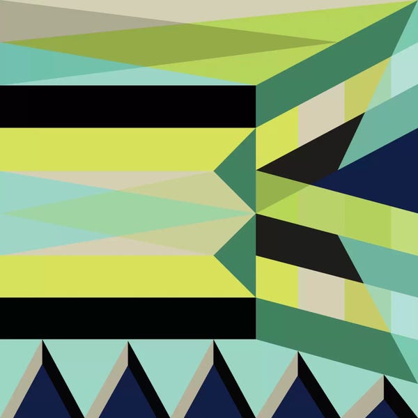 2017 | Greenery: Geometric XXV by Susana Paz