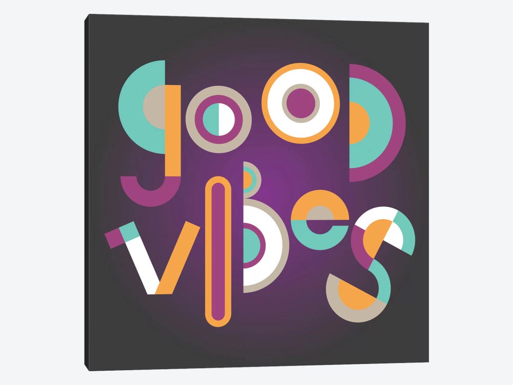 Good Vibes by Susana Paz 1-piece Canvas Wall Art