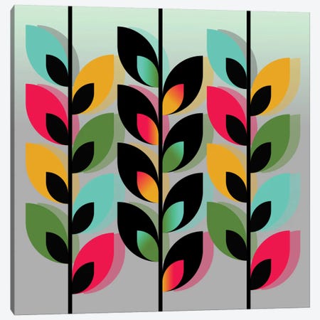 Joyful Plants III Canvas Print #PAZ50} by Susana Paz Canvas Art Print