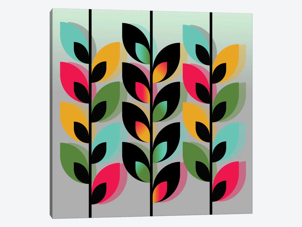 Joyful Plants III by Susana Paz 1-piece Canvas Artwork