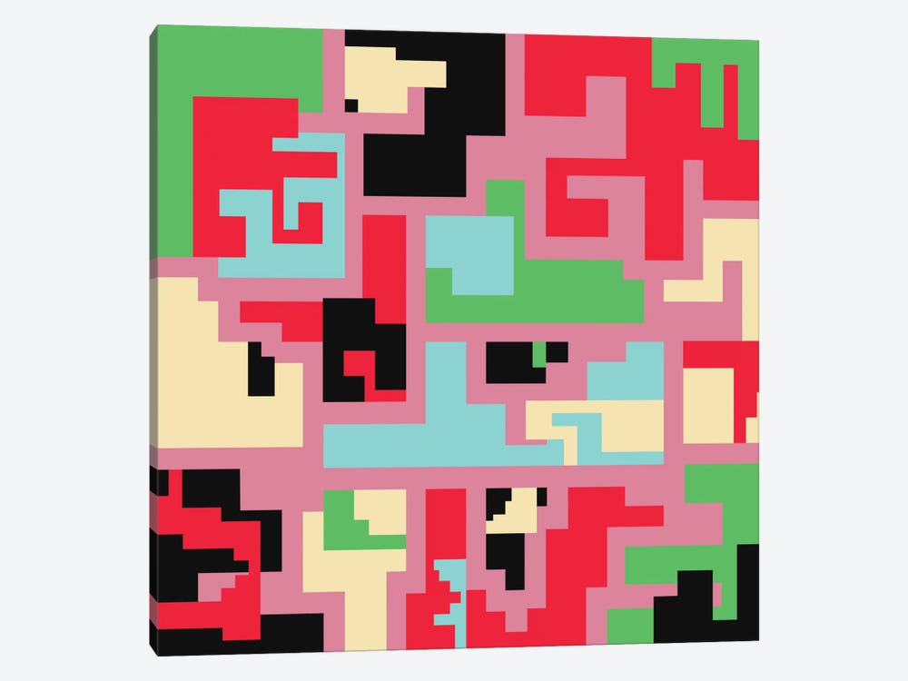 Kind Of Tetris by Susana Paz 1-piece Canvas Art