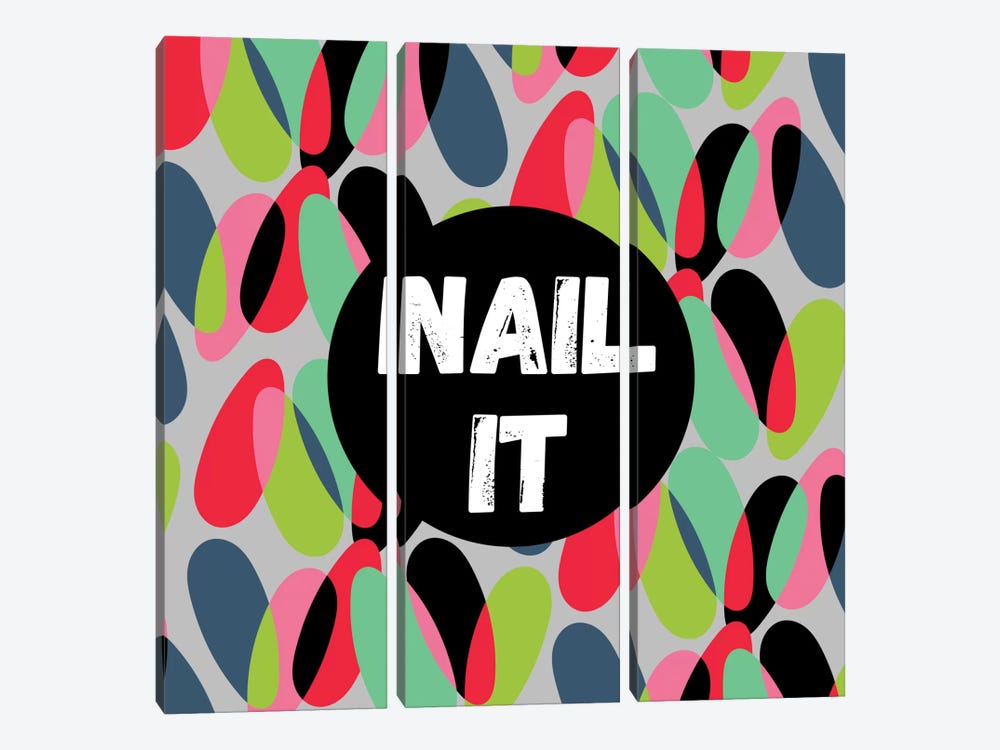 Nail It by Susana Paz 3-piece Canvas Print