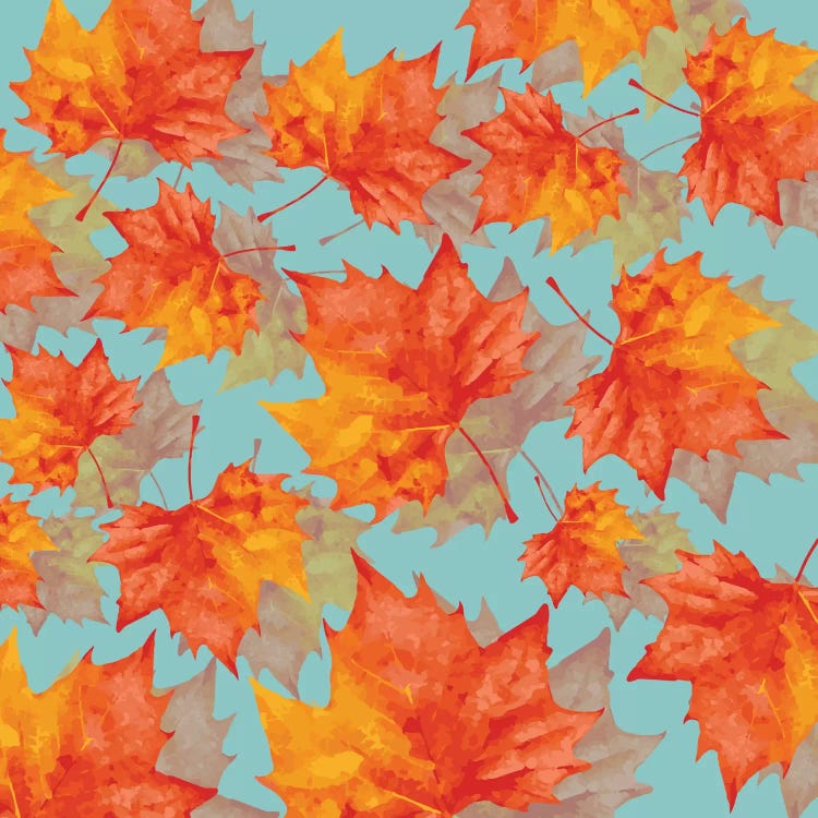 Autumn Leaves by Susana Paz wall art