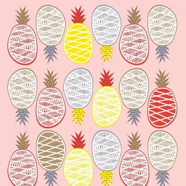 Pop Art Kitchen: Pineapple I by Susana Paz