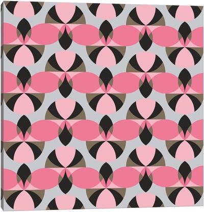 Pinky Pattern Canvas Art Print - Susana Paz
