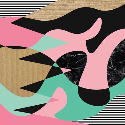 Shapes, Lines & Textures by Susana Paz framed wall art