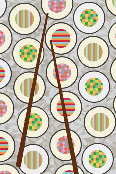 Pop Art Kitchen: Sushi Time by Susana Paz