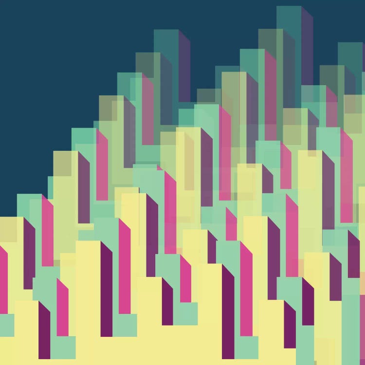 Blocks & Layers by Susana Paz wall art