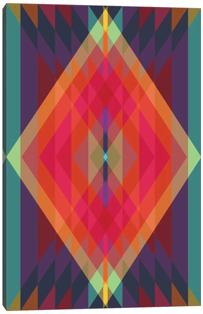 Tribal VIII Canvas Art Print - Abstract Shapes & Patterns