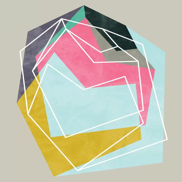 Giclee Features: Fill & Stroke I by Susana Paz