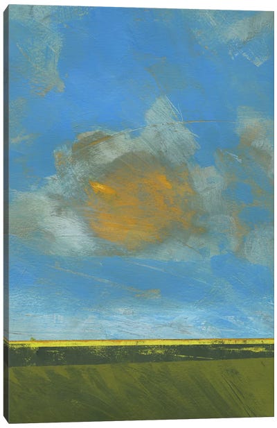 June Sky Canvas Art Print