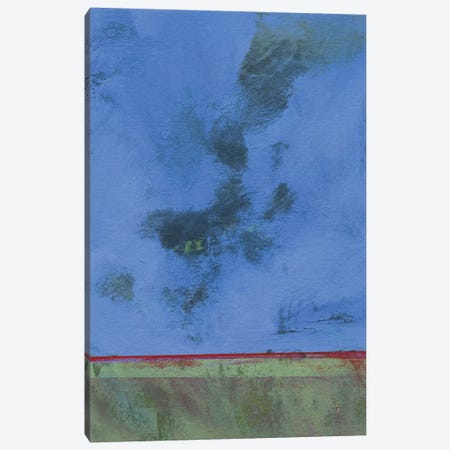 Twilight Over Red Marsh Canvas Print #PBA43} by Paul Bailey Art Print