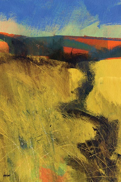 Upland I by Paul Bailey framed canvas print