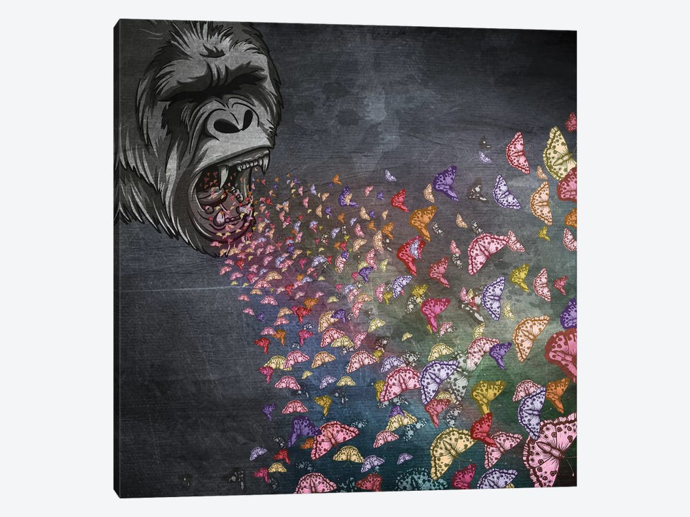 The Roar by Paula Belle Flores 1-piece Canvas Art Print