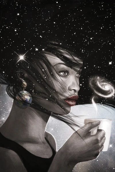 Dreamer: Cosmic Coffee Break by Paula Belle Flores