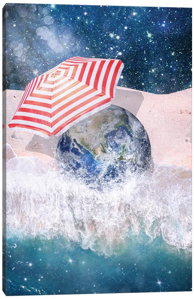 Earth's Dream Canvas Art Print - Paula Belle Flores