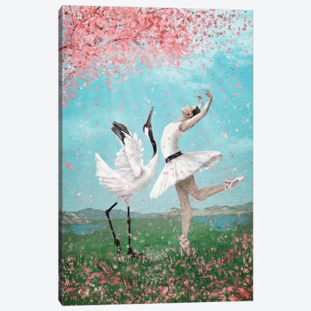 Dancing Like No Other Canvas Print #PBF110} by Paula Belle Flores Canvas Wall Art