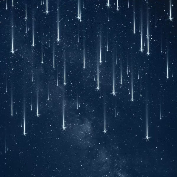 Night Sky: Falling Stars by Paula Belle Flores