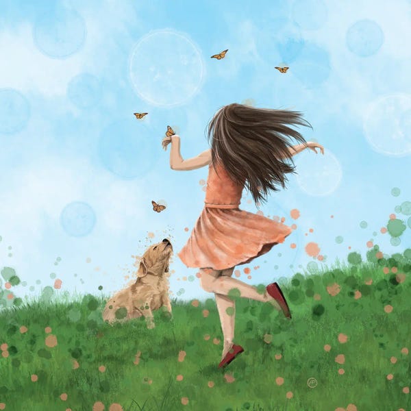 Golden Retrievers: I Sing You Dance by Paula Belle Flores