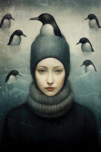 Penguins: Penguin Lady by Paula Belle Flores