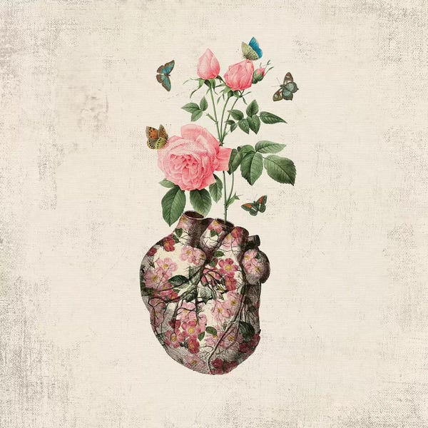 Hearts: Love Makes My Heart Bloom by Paula Belle Flores