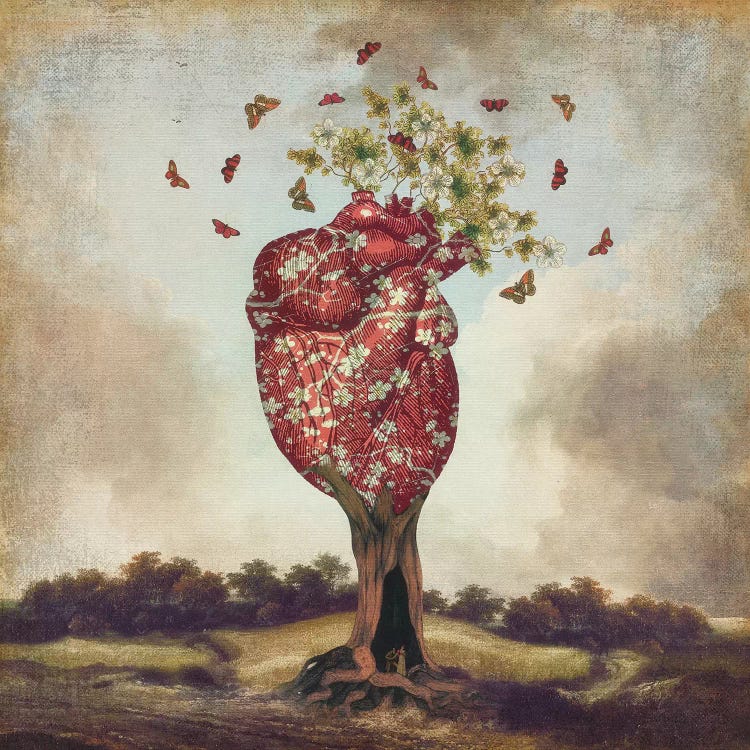 Love Tree by Paula Belle Flores wall art