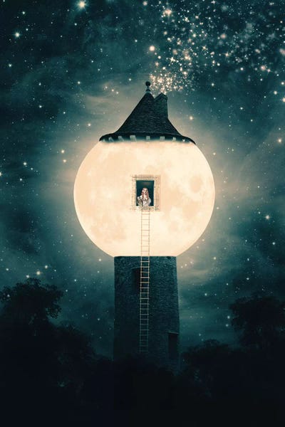 Animated & Comic Strip Characters: Moon Tower by Paula Belle Flores
