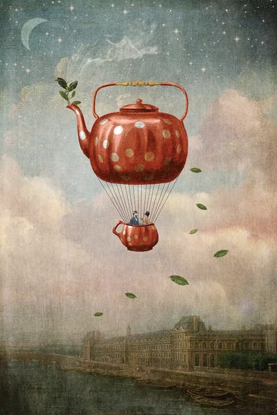 Fairytale Scenes: Morning Tea For Two by Paula Belle Flores