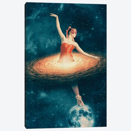 Prima Ballerina Assoluta Canvas Print #PBF42} by Paula Belle Flores Canvas Wall Art