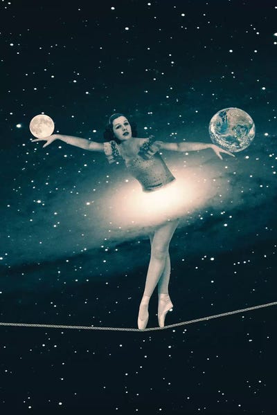 Kids Astronomy & Space Art: The Cosmic Game Of Balance by Paula Belle Flores
