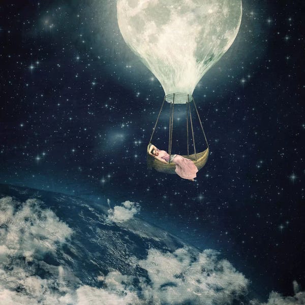 Paula Belle Flores: The Moon Carries Me Away by Paula Belle Flores