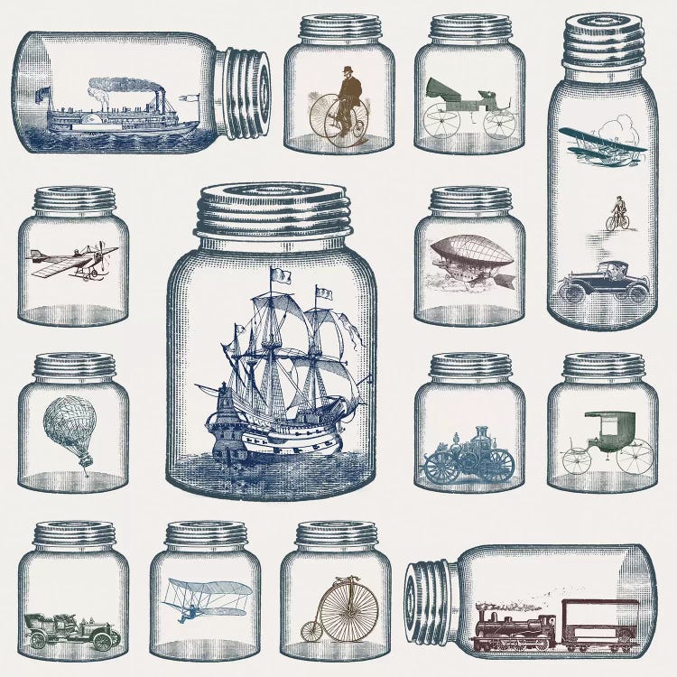 Vintage Preservation by Paula Belle Flores wall art