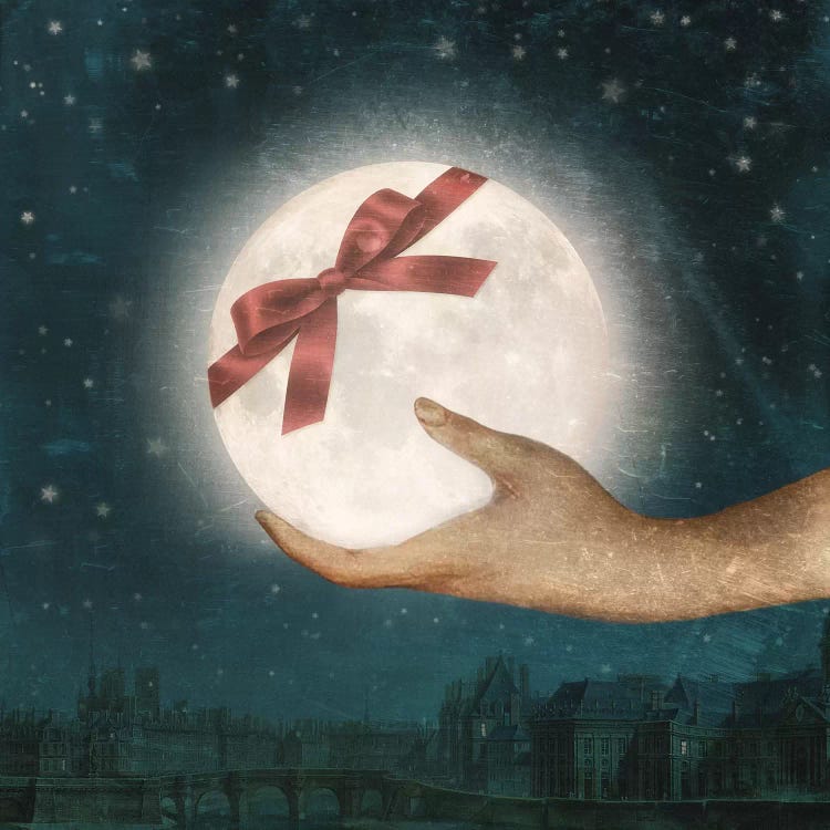 I Brought You The Moon by Paula Belle Flores wall art
