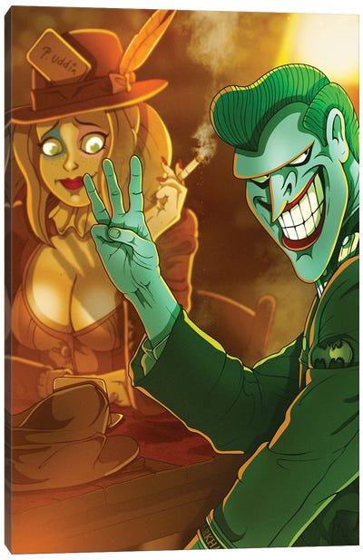 Quinnglorious Basterds Canvas Art Print - The Joker