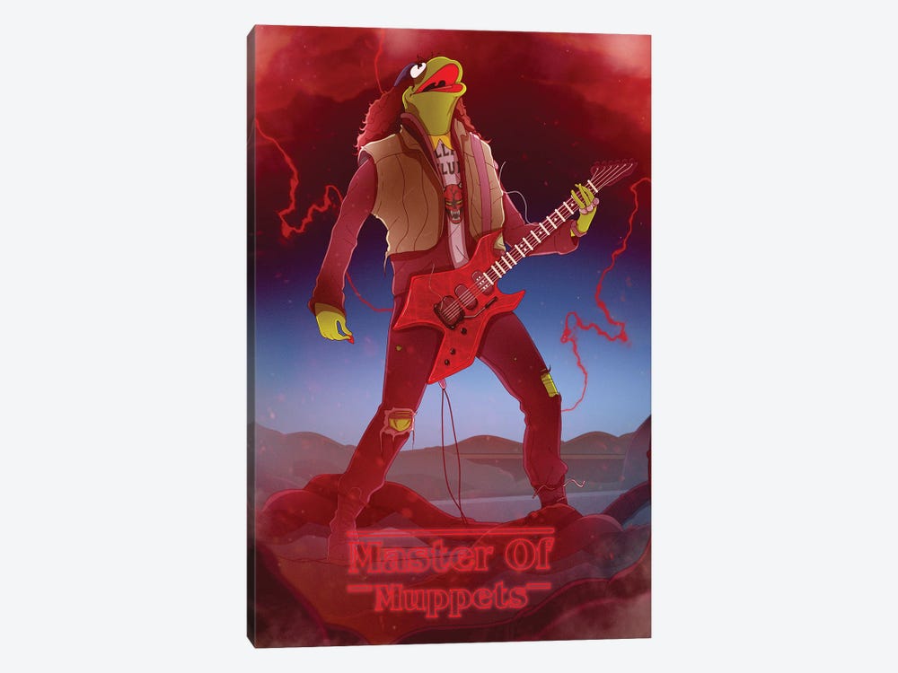 Master Of Muppets Mock by PBMahoneyArt 1-piece Canvas Artwork