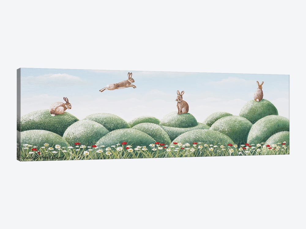 Bunny Hop by Paule Bernard Roussel 1-piece Canvas Art