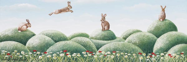 Paule Bernard Roussel: Bunny Hop by Paule Bernard Roussel
