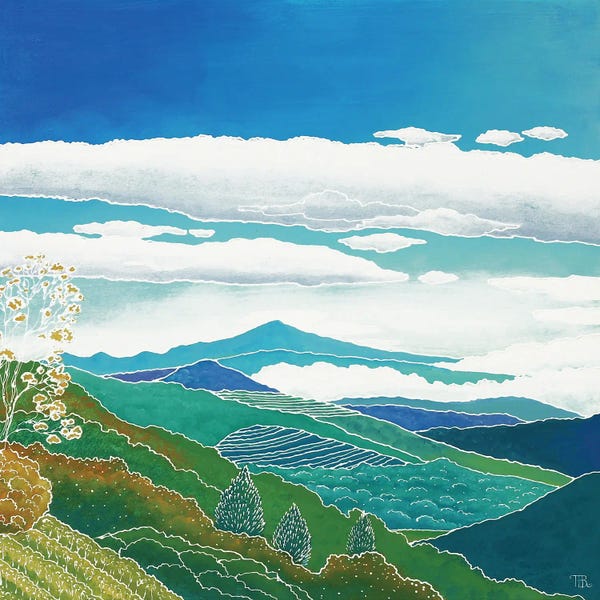 Paule Bernard Roussel: Ventoux by Paule Bernard Roussel