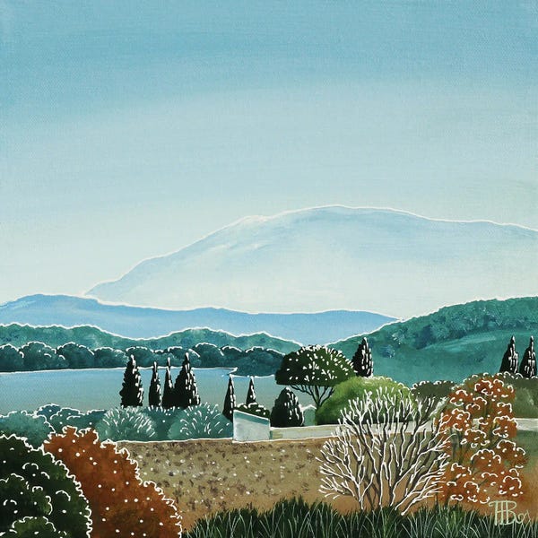 Paule Bernard Roussel: Autumn Ventoux by Paule Bernard Roussel