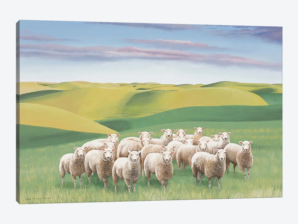 Movement Of The Herd by Paule Bernard Roussel 1-piece Canvas Art Print
