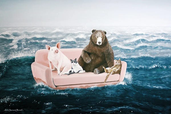 Paule Bernard Roussel: Waiting For Noah by Paule Bernard Roussel