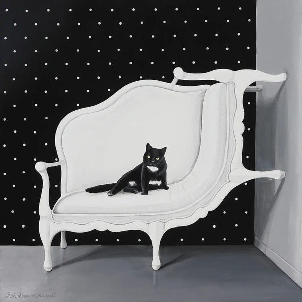 Paule Bernard Roussel: Feet On The Wall by Paule Bernard Roussel