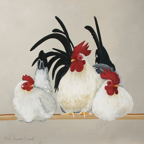 Paule Bernard Roussel: Nagasaki Threesome by Paule Bernard Roussel